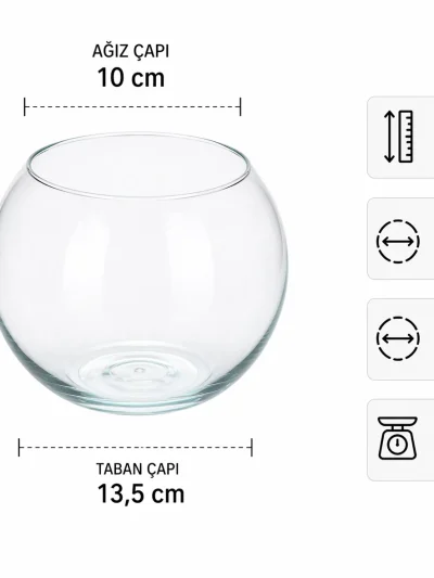 Mini Fanus Cam Akvaryum – 11 cm