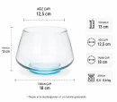 Lüx Küçük Fanus Cam Akvaryum – 13 cm