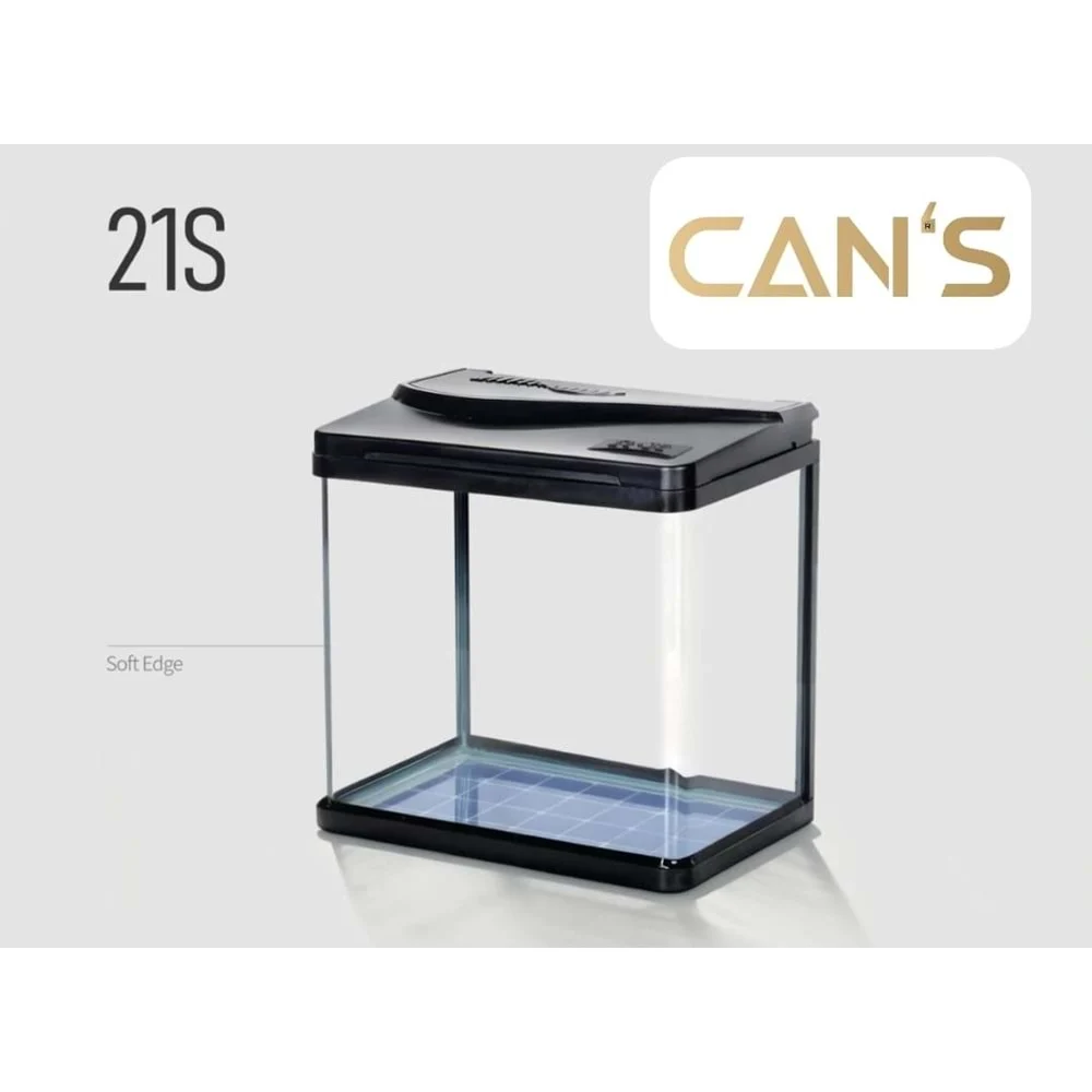 Aquarium 21S-620 61.5x33x47 cm White/Black