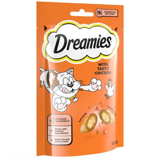 Dreamies Tavuk Etli Kedi Ödülü 60 Gr