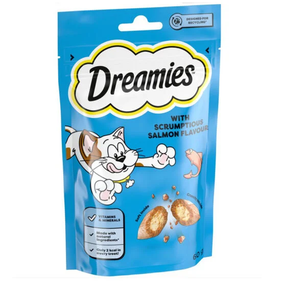 Dreamies Somonlu Kedi Ödülü 60 Gr