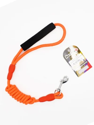 EuroDog Köpek Uzatma 8mmx120cm Turuncu