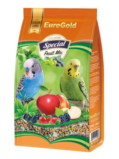 3103-EuroGold Special Meyveli Muhabbet Kuşu Yemi 500gr