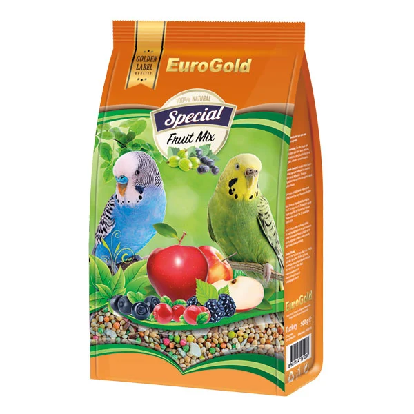 3103-EuroGold Special Meyveli Muhabbet Kuşu Yemi 500gr
