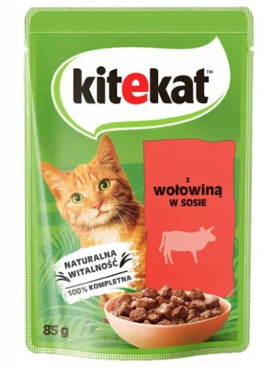 Kitekat Sığır Etli Kedi Yaş Maması 85 Gr