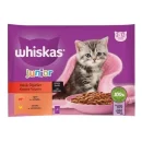 Whiskas Pouch Junior Et Çeşitleri Kedi Yaş Maması 85 Gr x 4 Adet