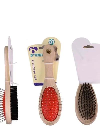 Yıldırım Pet YK-424 Çift Taraflı Tahta Saplı Fırça