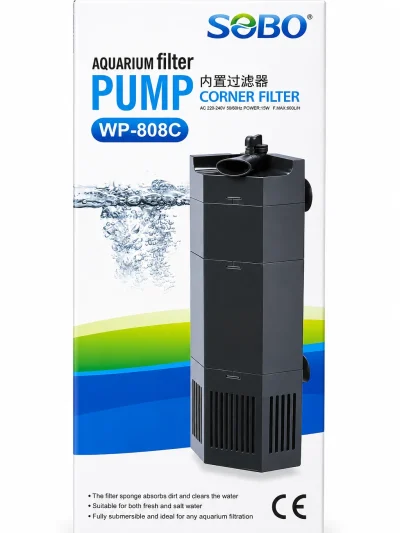 Sobo WP-808C Köşe İç Filtre 15W 800L/H