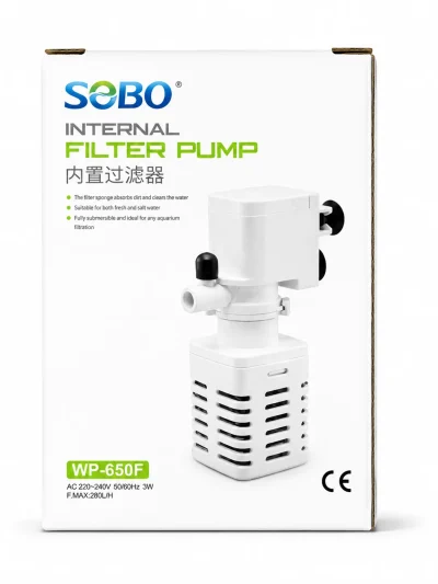 Sobo WP-650F Filtre 3W 280 Lt/h