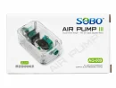 Sobo AQ-009 Hava Motoru Şeffaf Kasa 3W 3 Lt/Min