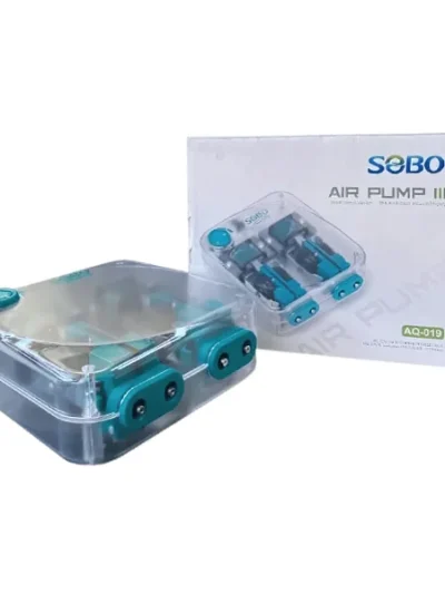 Sobo AQ-019 Hava Motoru Şeffaf Kasa 12W 4 x 6 Lt/Min