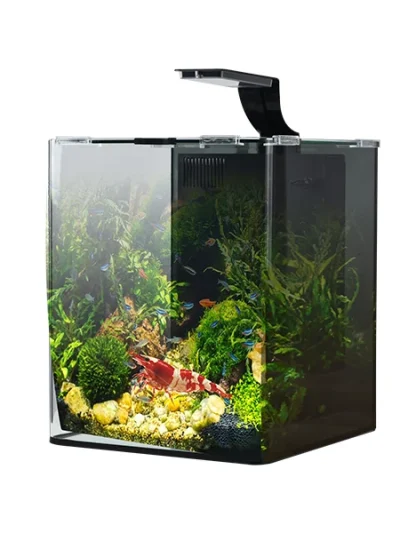 Anubias 998-SHR Shrimp Nano Akvaryum Set Siyah 29x29x35 cm