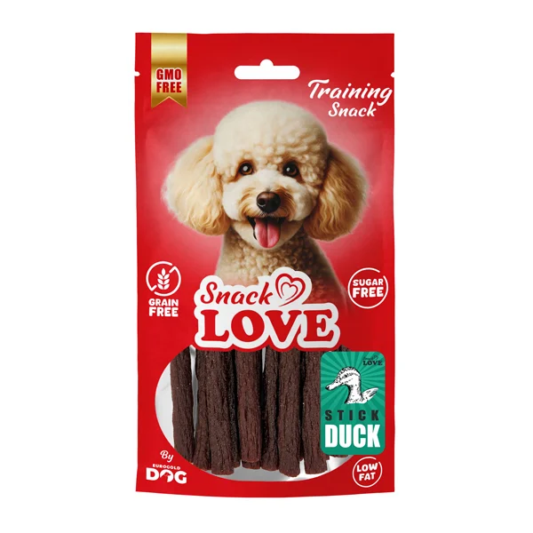 Snack Love C010 Köpek Ödülü Çubuk Ördekli Duck Stick 11 cm Çap 1 cm 70 gr