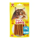 Yums C040 Love Kedi Ödülü Çubuk Somon Balıklı 10 cm 50 gr