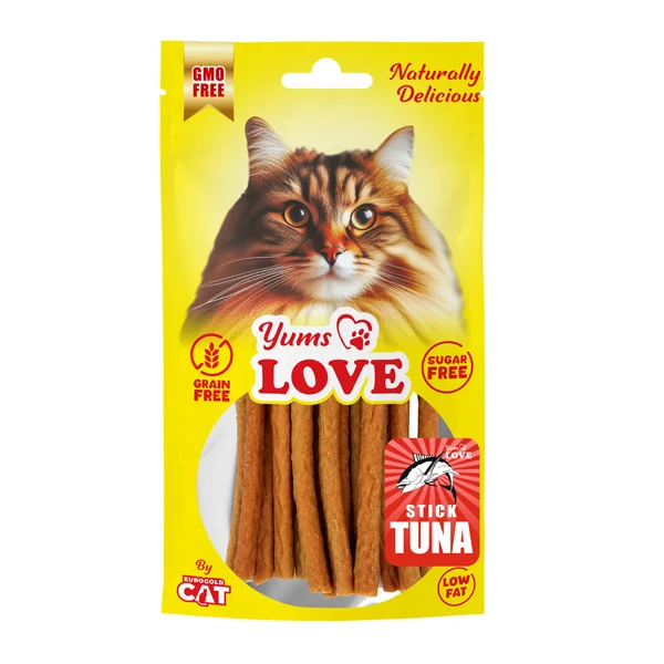 Yums C050 Love Kedi Ödülü Çubuk Ton Balıklı 10 cm 50 gr