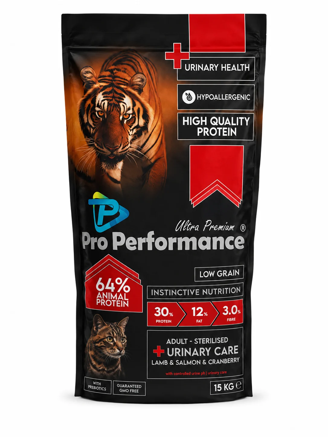 ProPerformance Yetişkin Kısır Kedi Maması Kuzulu&Somonlu 15 Kg
