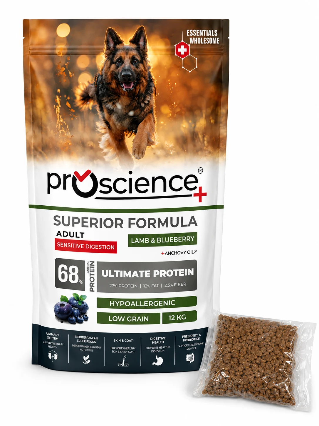 Proscience Yetişkin Köpek Maması Kuzulu 0.5 Kg