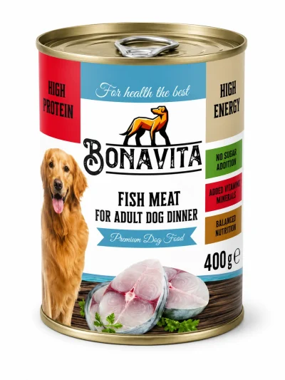 Bonavita Balıklı Köpek Konserve 400 Gr