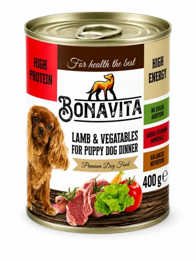 Bonavita Kuzulu Yavru Köpek Konserve 400 Gr