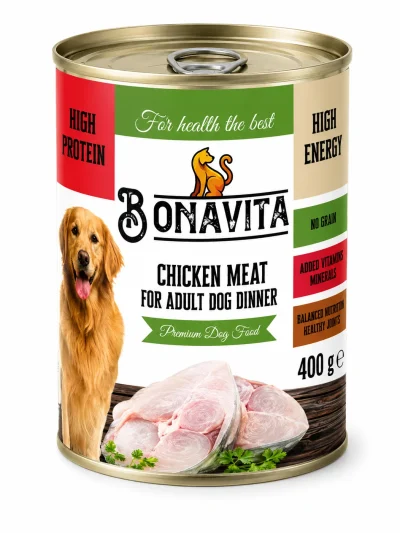 Bonavita Tavuklu Köpek Konserve 400 Gr