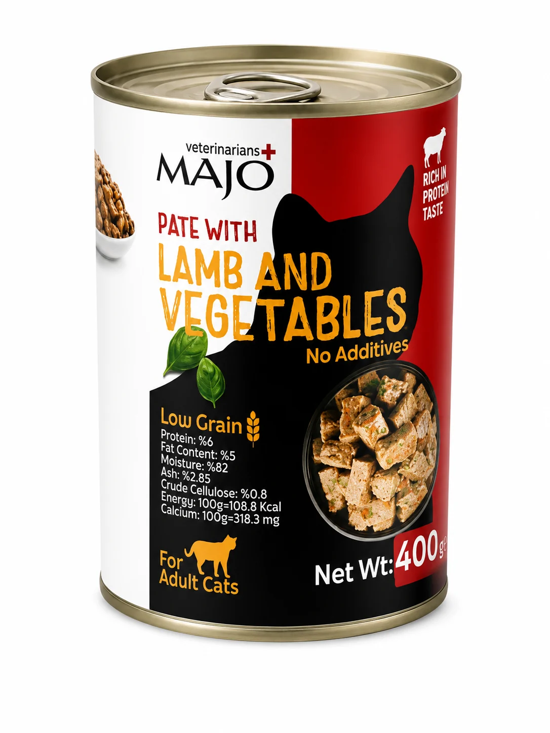 Majo Kuzulu Kedi Konserve 400 Gr