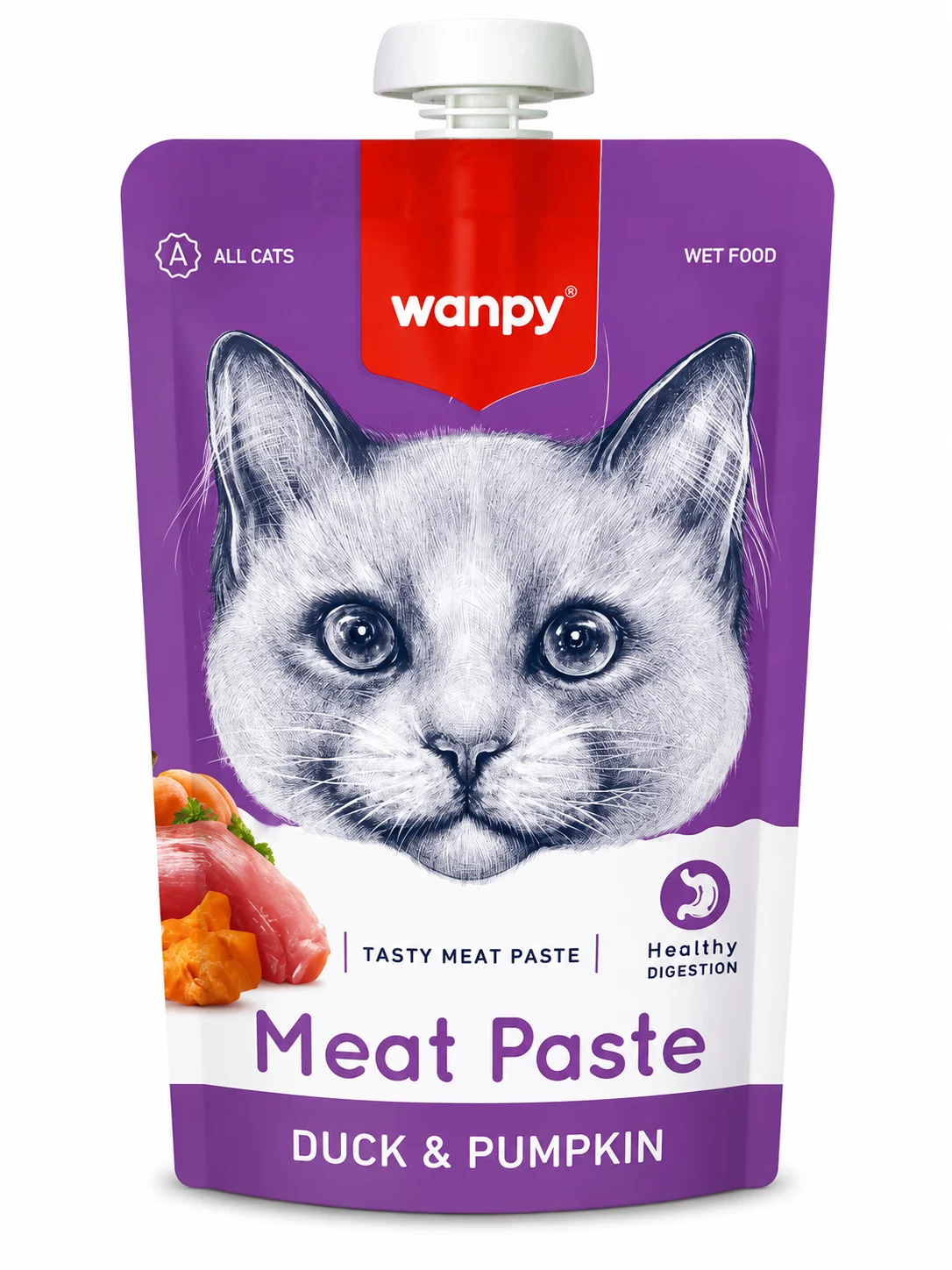 Wanpy Ördek&Bal Kabaklı Aç Kapa Et Ezmesi 90 Gr