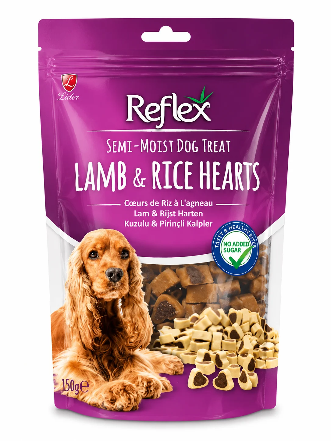 Reflex Kuzulu&Pirinçli Kalp Köpek Ödül Maması 150 Gr