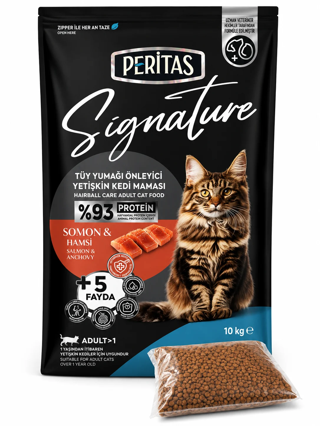Peritas Siganture  Yetişkin Kısır Kedi Maması Somonlu 0.5 Kg