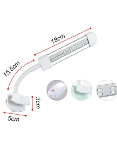 Coco 5W Kristal Led Akvaryum Aydınlatma 130 Mm